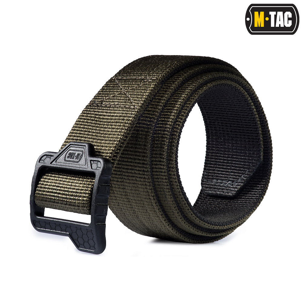 M-Tac Double Duty Tactical Belt Hex L Olive/Negru 3