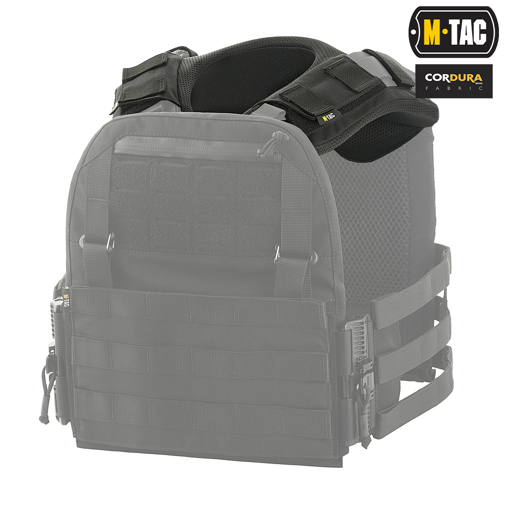 M-Tac Shoulder Pad Cuirass QRS Negru 2