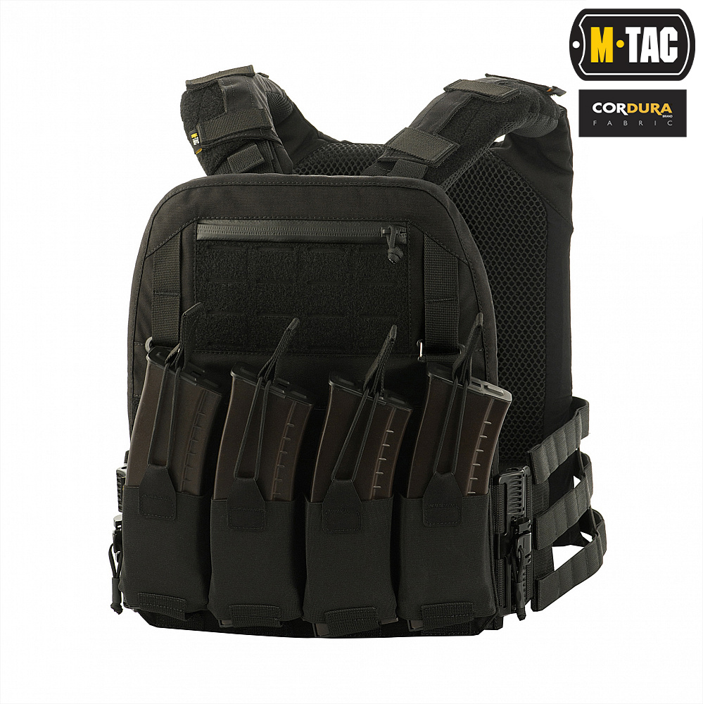M-Tac Plate Carrier Cuirass QRS XL Negru