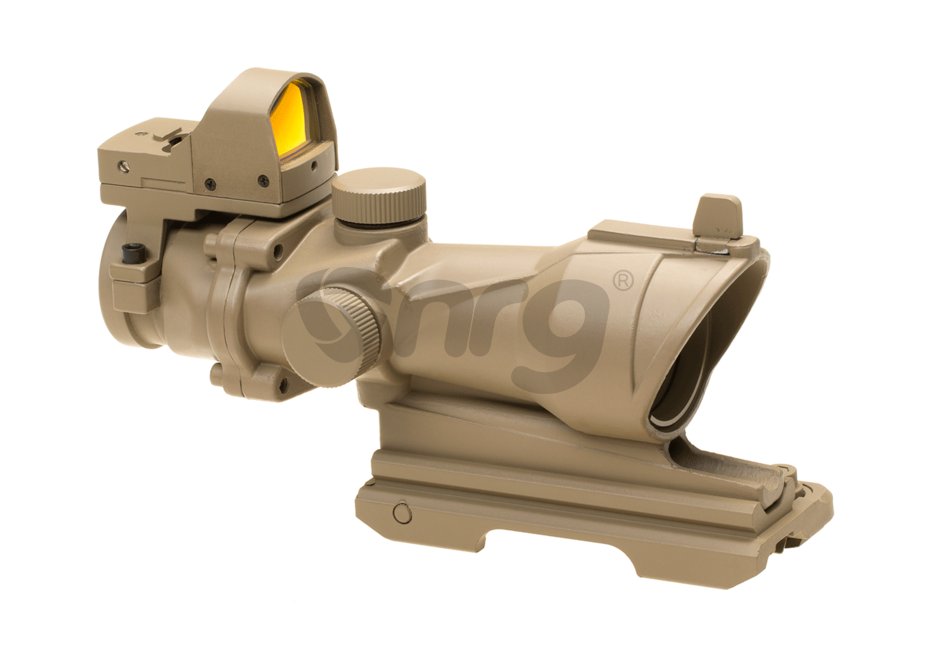 Aim-O combo combat scope ACOG 4x32 / Reflex Sight QD Desert 7