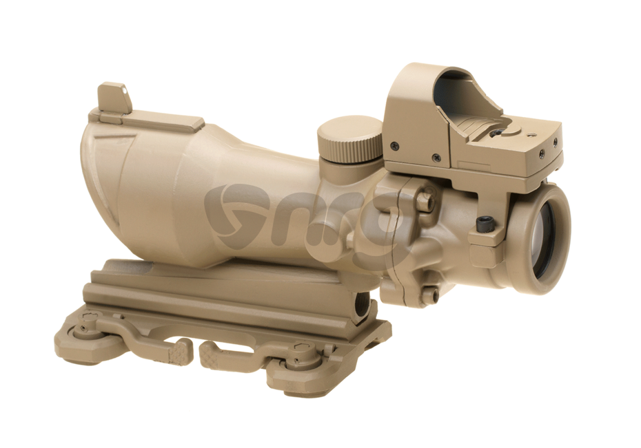 Aim-O combo combat scope ACOG 4x32 / Reflex Sight QD Desert 5