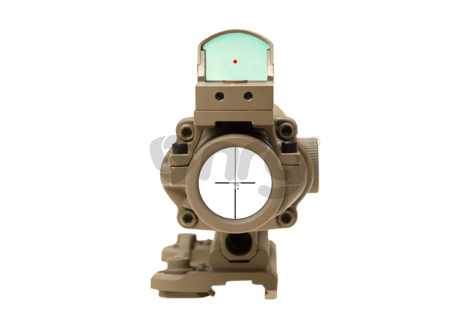 Aim-O combo combat scope ACOG 4x32 / Reflex Sight QD Desert 4