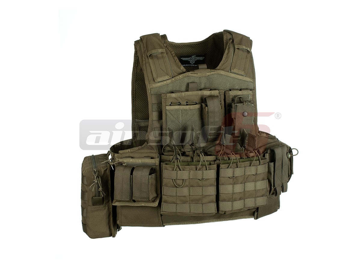 Invader Gear vesta tactica Mod Carrier Combo Ranger Green 6