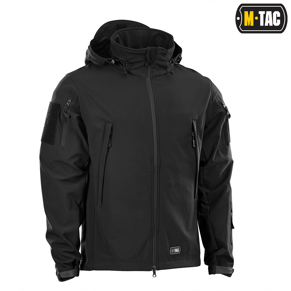 M-Tac Jacheta Soft Shell Negru M 2