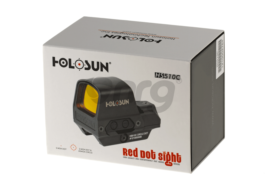 Holosun dot sight Red Circle HS510C Solar