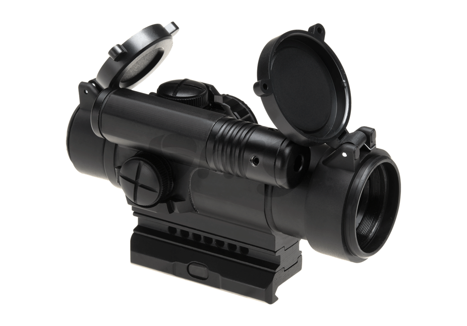 Aim-O red dot M4 cu laser Negru 7