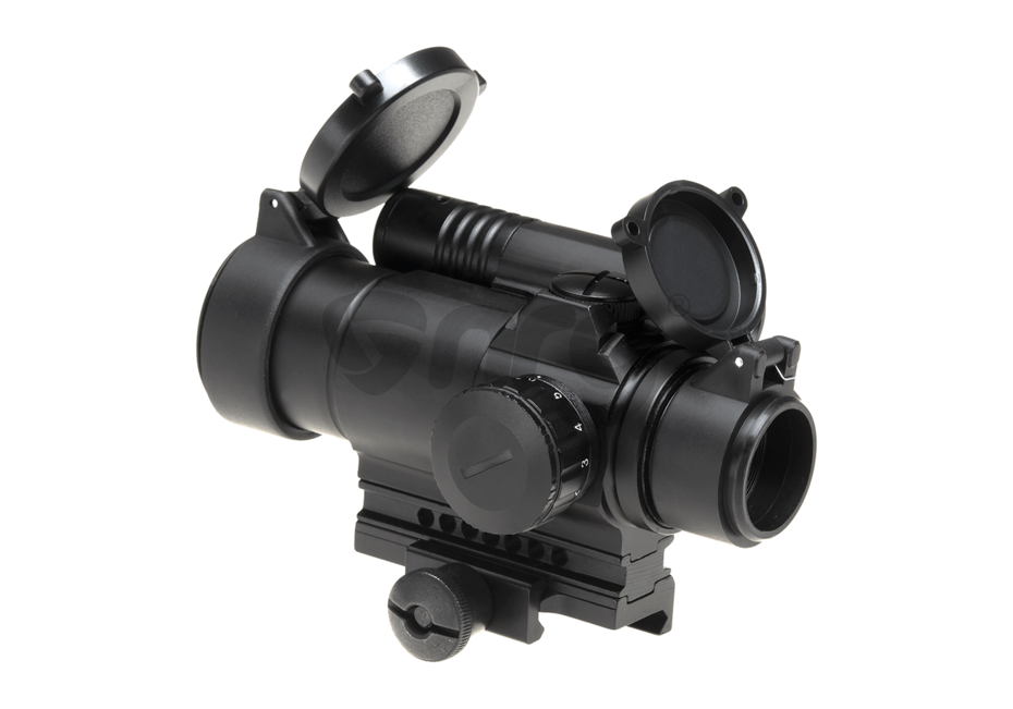 Aim-O red dot M4 cu laser Negru 6