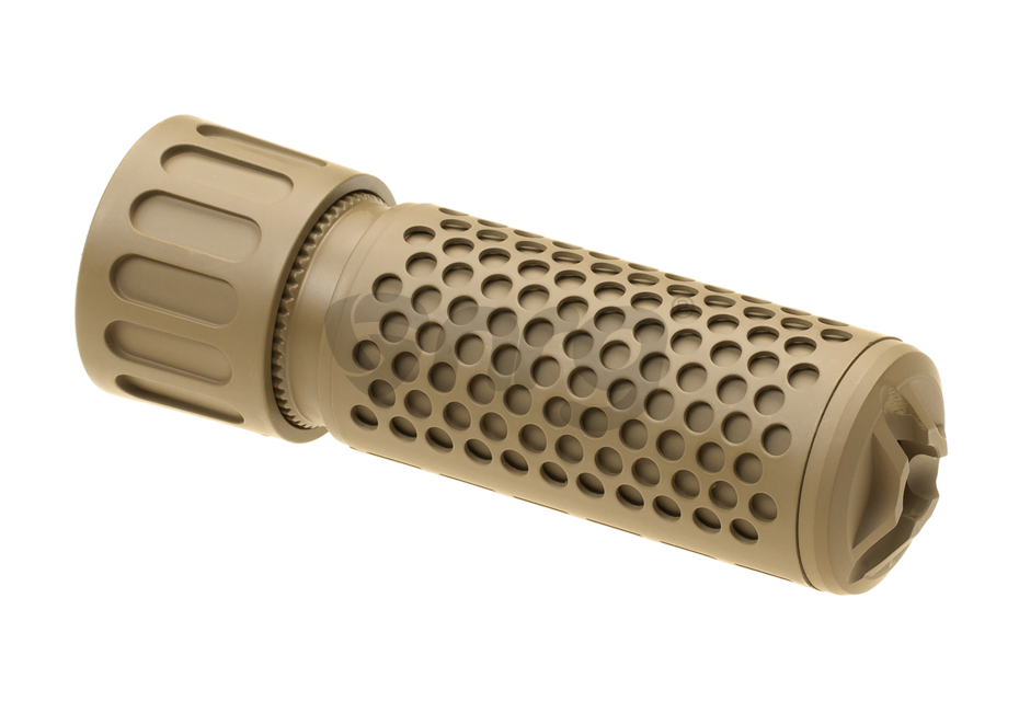 Ares amortizor SR-16 scurt 125x38mm Dark Earth 3