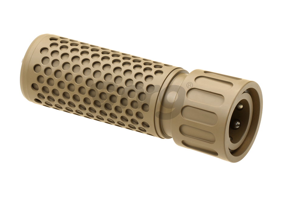 Ares amortizor SR-16 scurt 125x38mm Dark Earth