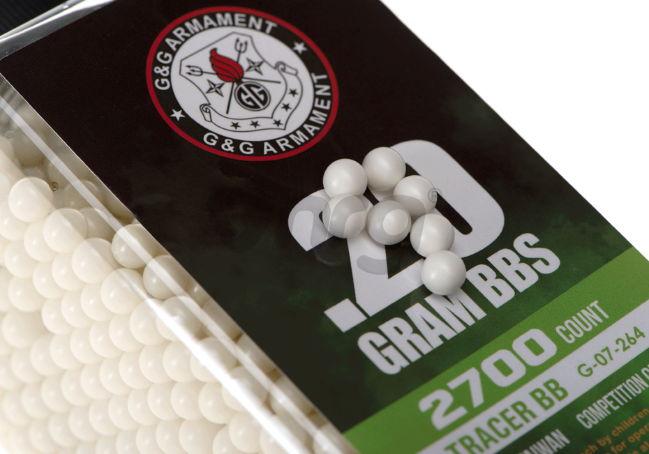 Bile G&G 0.20g 2700 buc Fosforescente Verde