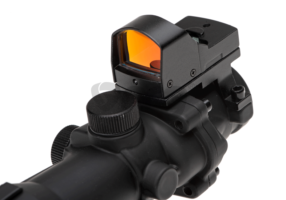 Aim-O combo combat scope ACOG 4x32 / Reflex Sight Negru 2