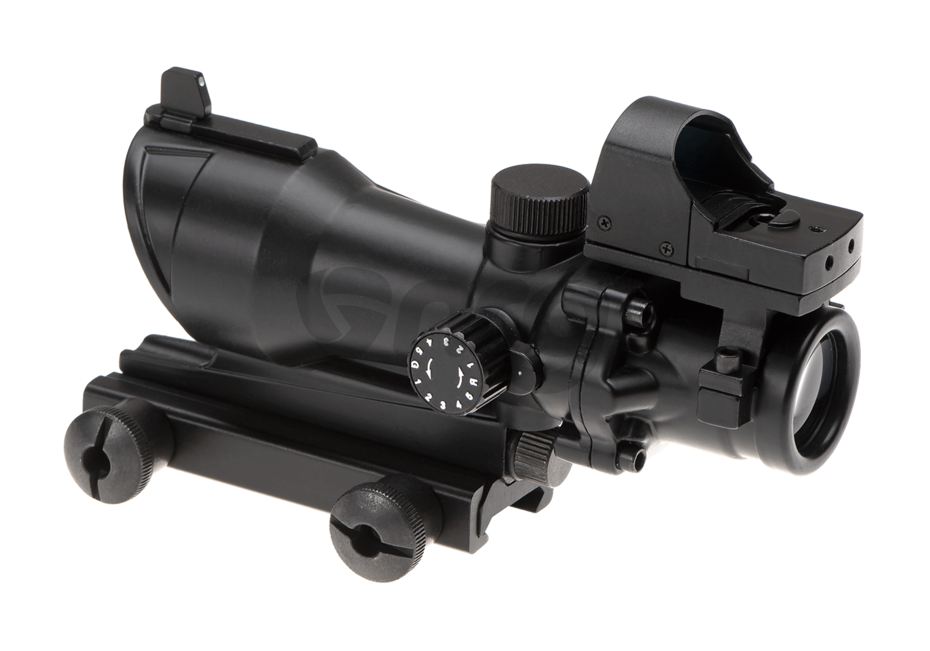 Aim-O combo combat scope ACOG 4x32IR / Reflex Sight Negru 5