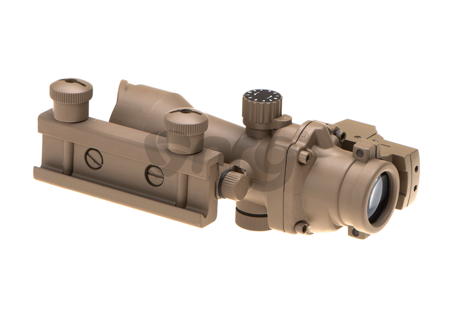 Aim-O combo combat scope ACOG 4x32IR / Reflex Sight Desert 4