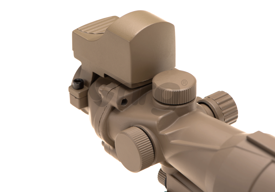 Aim-O combo combat scope ACOG 4x32IR / Reflex Sight QD Desert