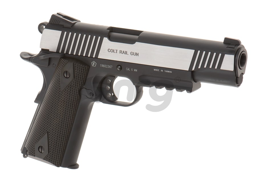 Colt 1911 Rail CO2 Dual Tone 4