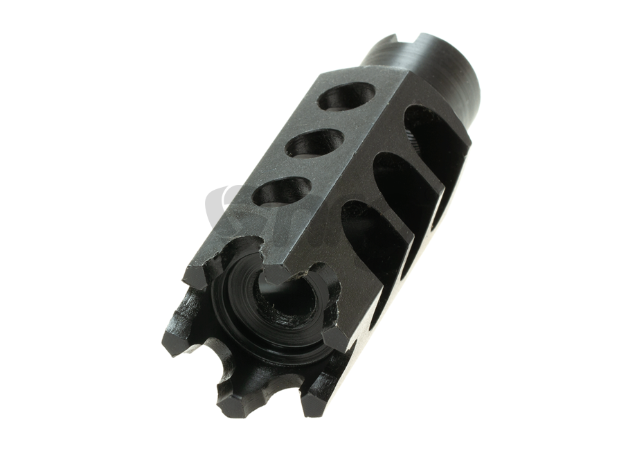 LCT supresor flama hexagonal CW Negru 2