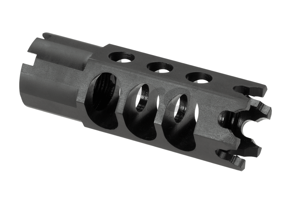 LCT supresor flama hexagonal CW Negru 3