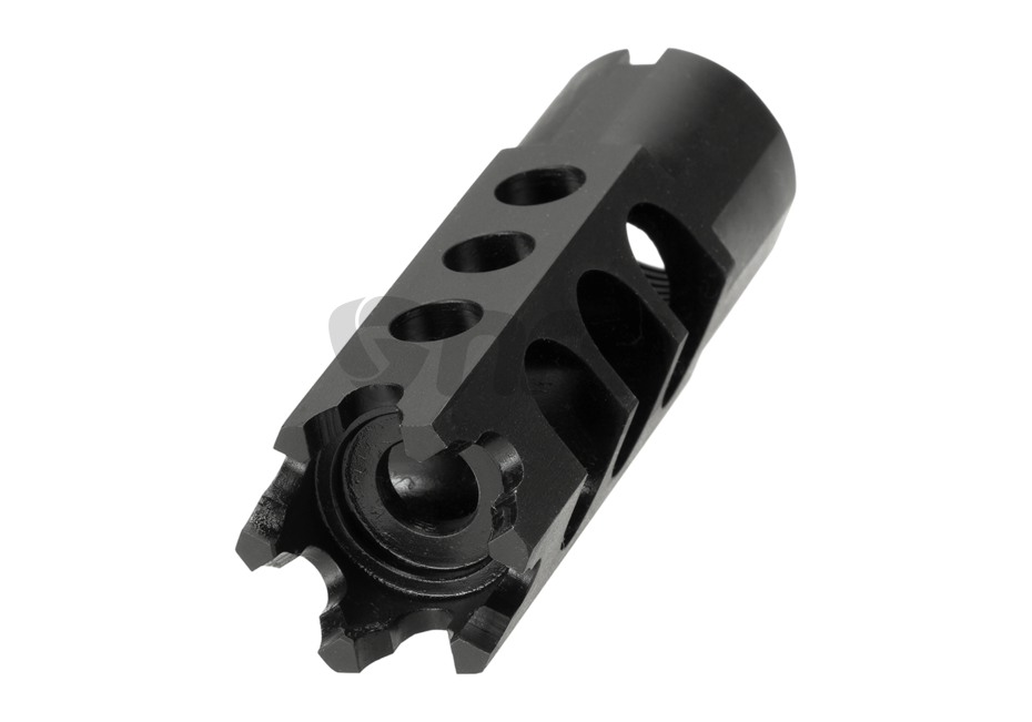 LCT supresor flama hexagonal CW Negru 2