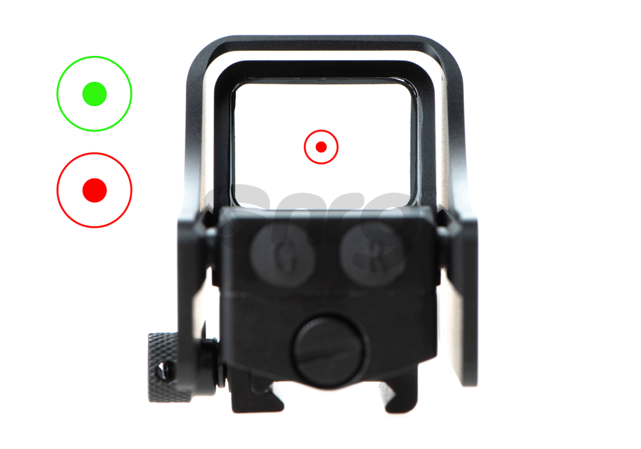 Leapers reflex sight Rosu/Verde Circle Dot 3.9'' 