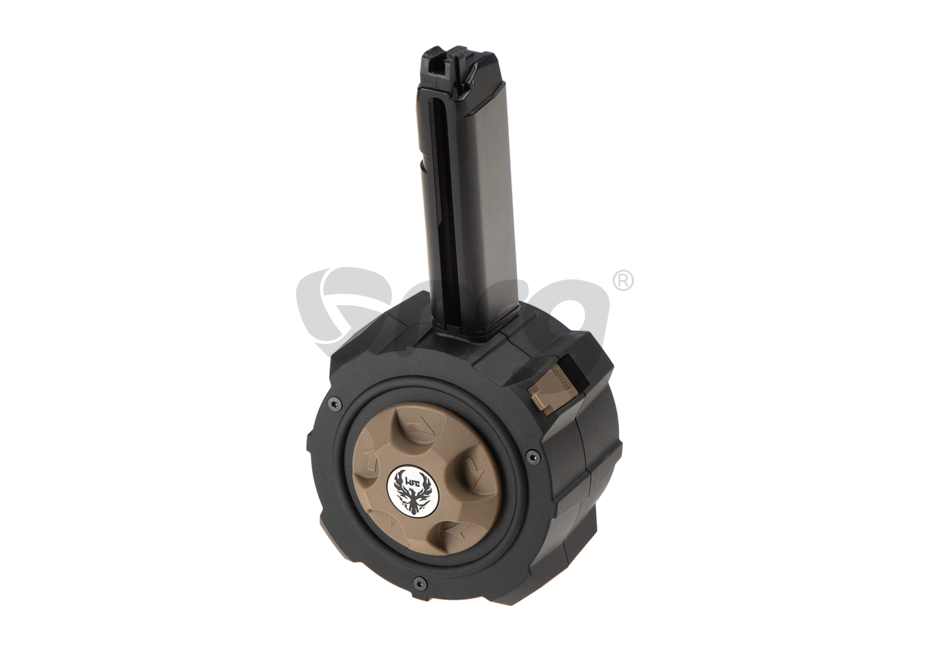 HFC incarcator drum mag G17 200 bile Negru 2