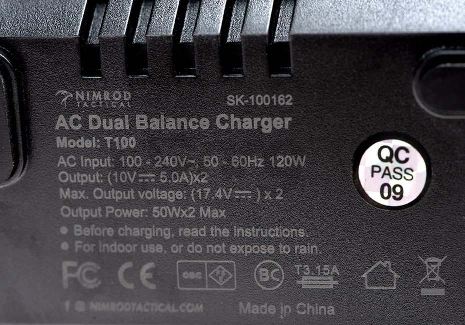 Nimrod incarcator acumulatori T100 Dual Charger 5