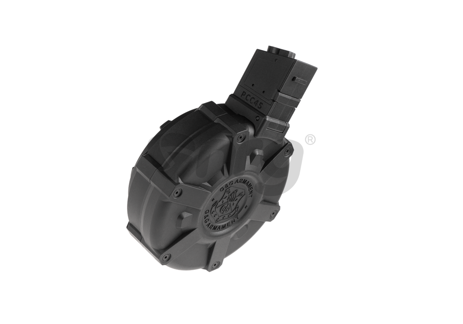 G&G incarcator PCC45 Drum Mag Negru
