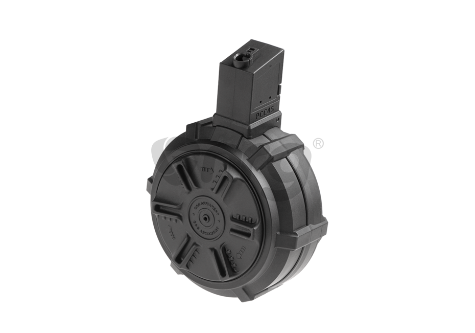 G&G incarcator PCC45 Drum Mag Negru 2