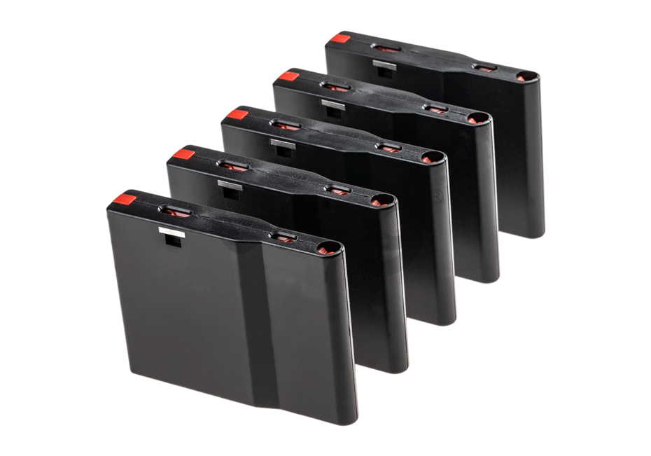 Silverback SRS set 5 incarcatoare plastic 25 bile Negru 3