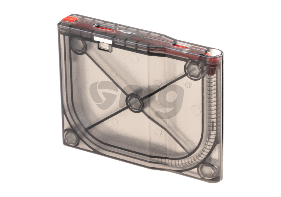 Silverback SRS set 5 incarcatoare plastic 25 bile Transparent