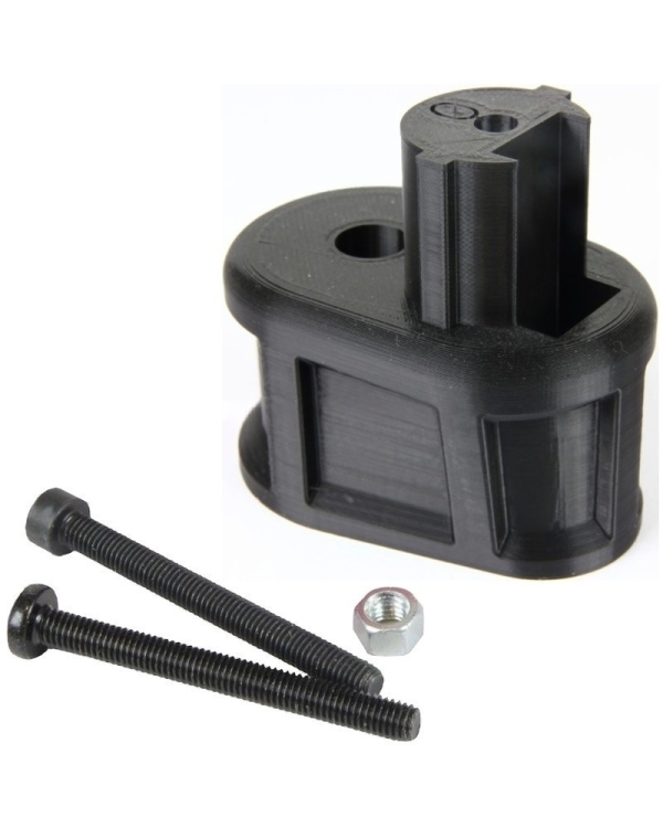 3D6 Dropstock EVO M4 AEG negru mat 0 grade