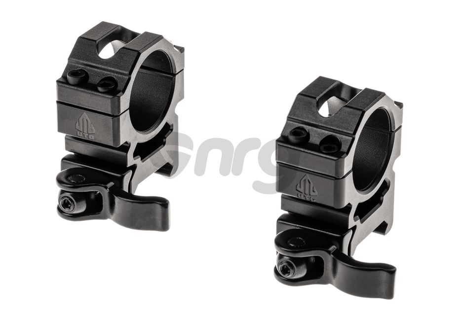 Leapers luneta BugBuster AO Mil-dot 3-12x32 cu inele QD 2