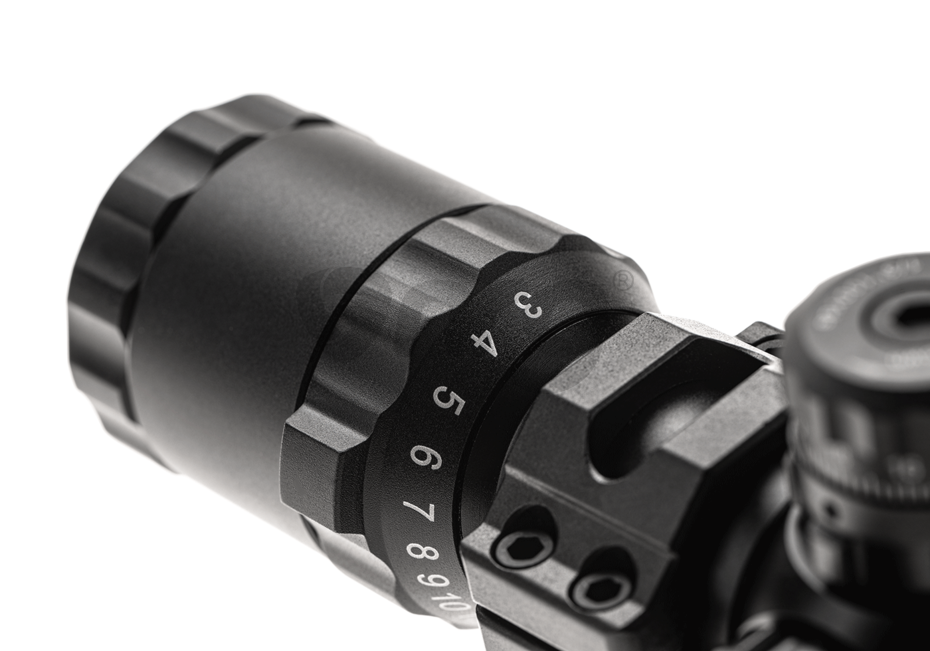 Leapers luneta BugBuster AO Mil-dot 3-12x32 cu inele QD 6