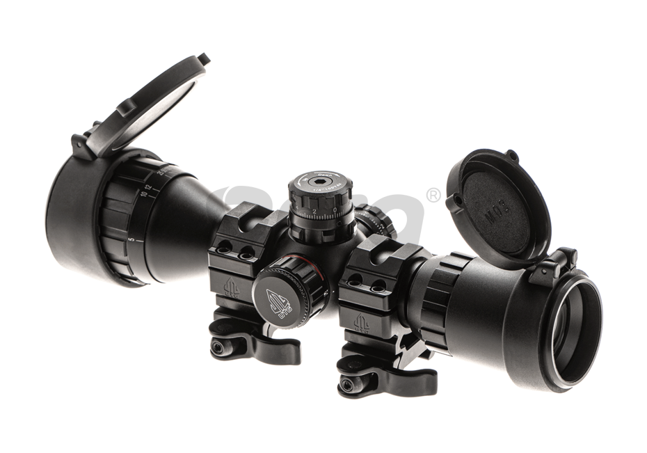 Leapers luneta BugBuster AO RGB Mil-dot 3-9x32 1'' cu inele QD 13