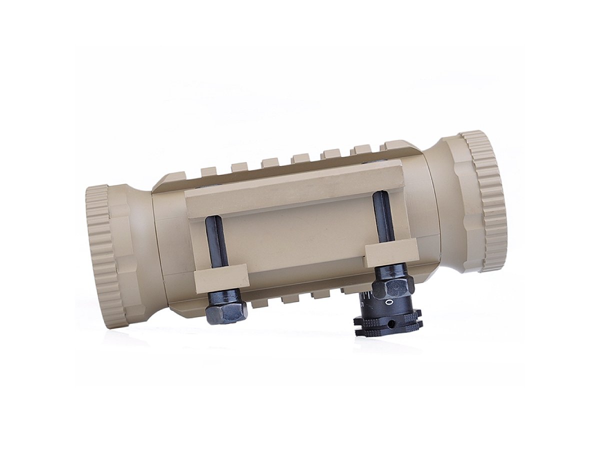 Aim-O dot sight 1x30 cu sine laterale desert 4