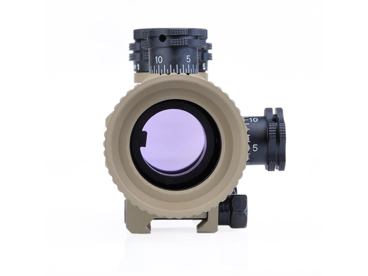 Aim-O dot sight 1x30 cu sine laterale desert