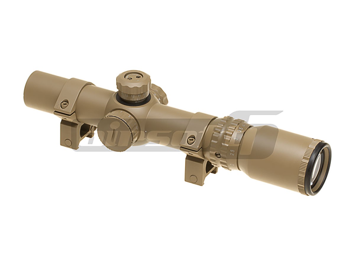 Aim-O luneta tactica 1-4x24 Desert
