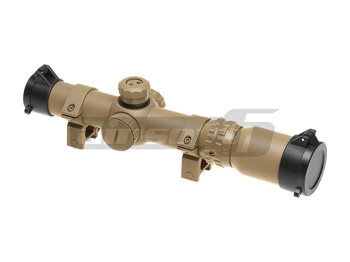 Aim-O luneta tactica 1-4x24 Desert 2