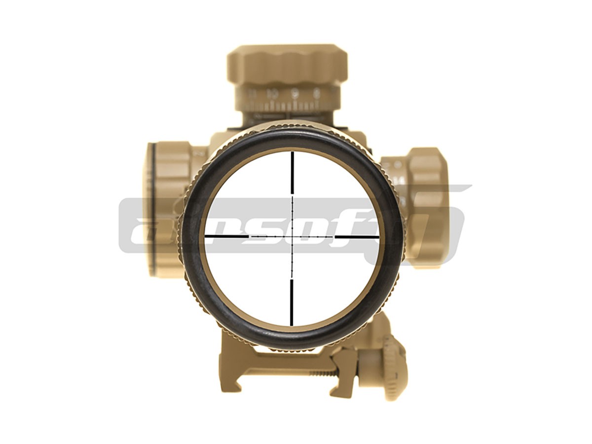 Aim-O luneta tactica 1-4x24 Desert 5