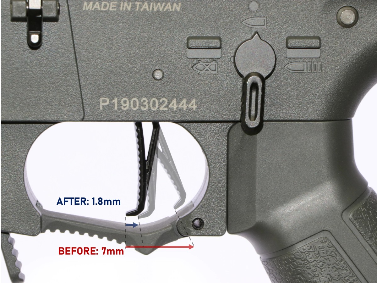 Airtech Studios distantier pentru tragaci G&G 2