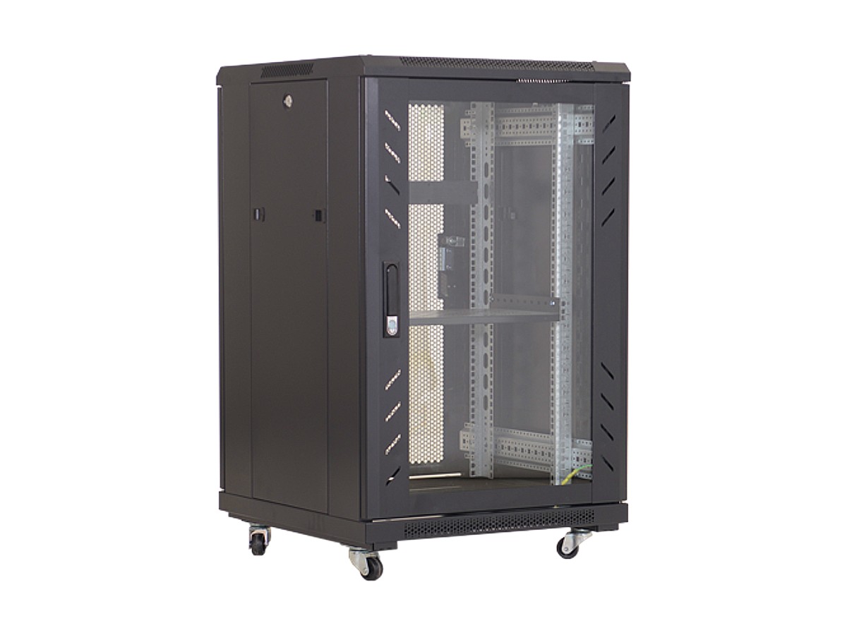 ASYTECH Networking Rack podea 18U 19" 600x600