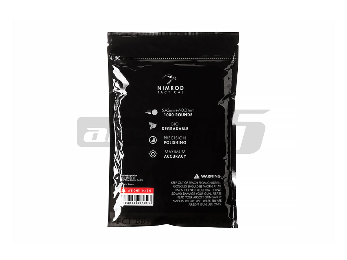 Bile Nimrod 0.43g Bio 1000 buc