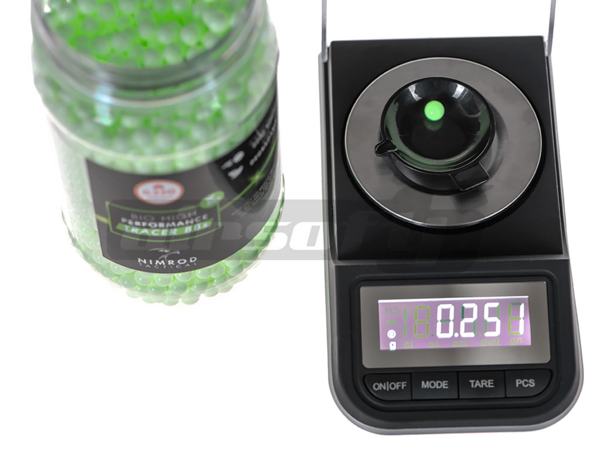 Bile Nimrod fosforescente 0.25g 2000 buc Bio