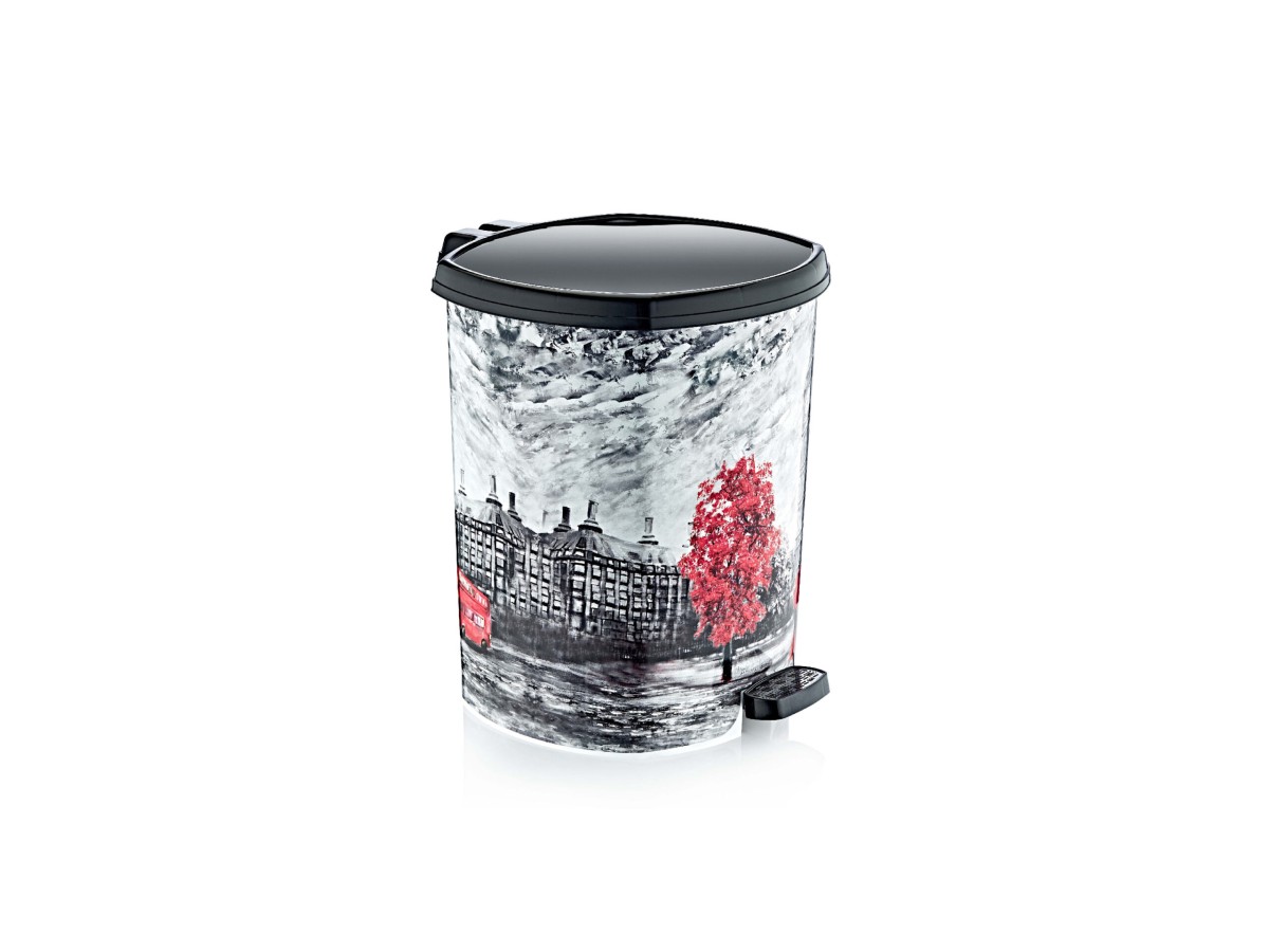 Cos gunoi cu pedala D010, 11L