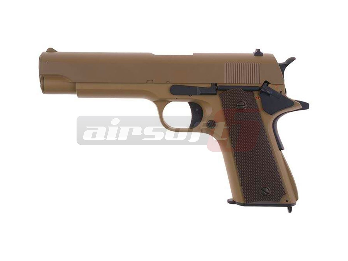 Cyma 1911 electric CM.123 Tan