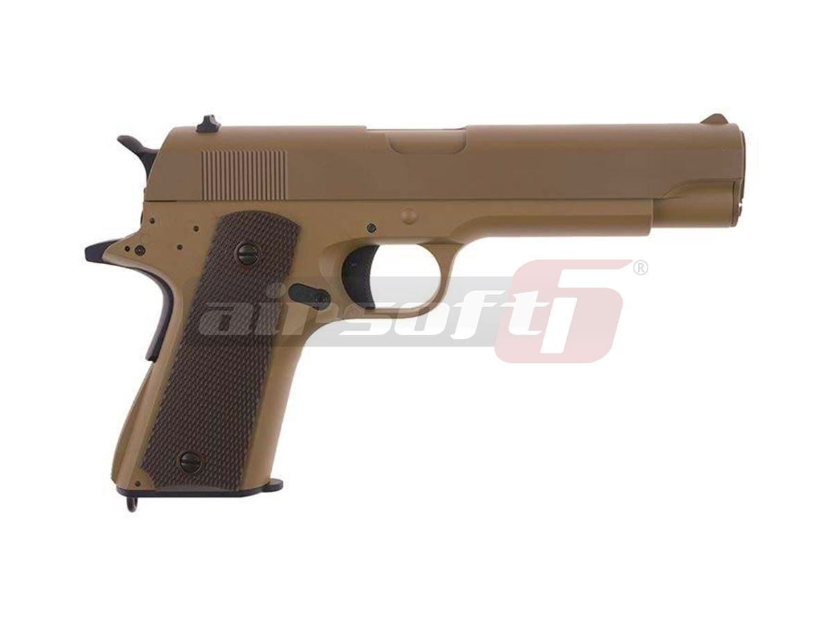 Cyma 1911 electric CM.123 Tan