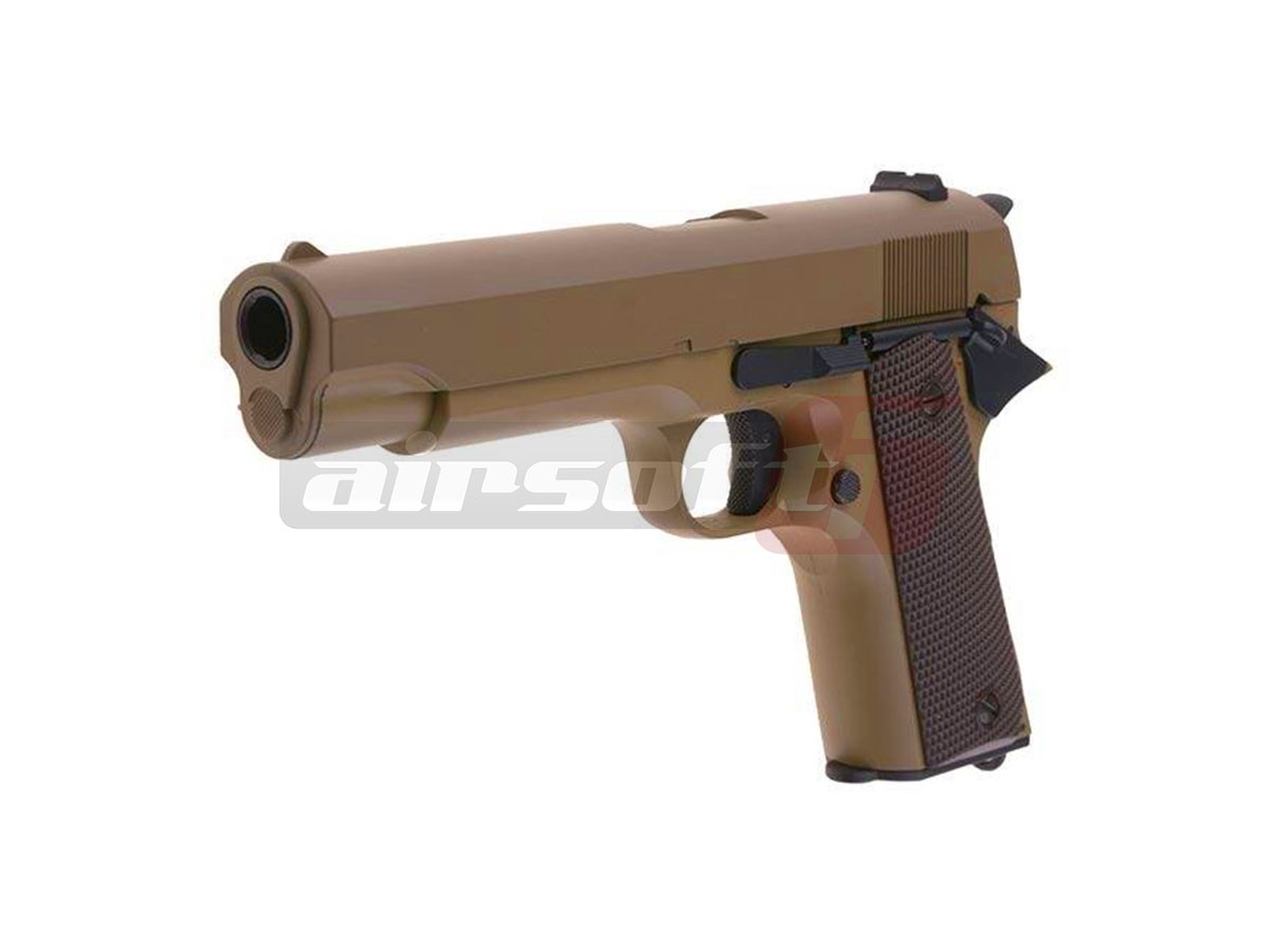 Cyma 1911 electric CM.123 Tan 3