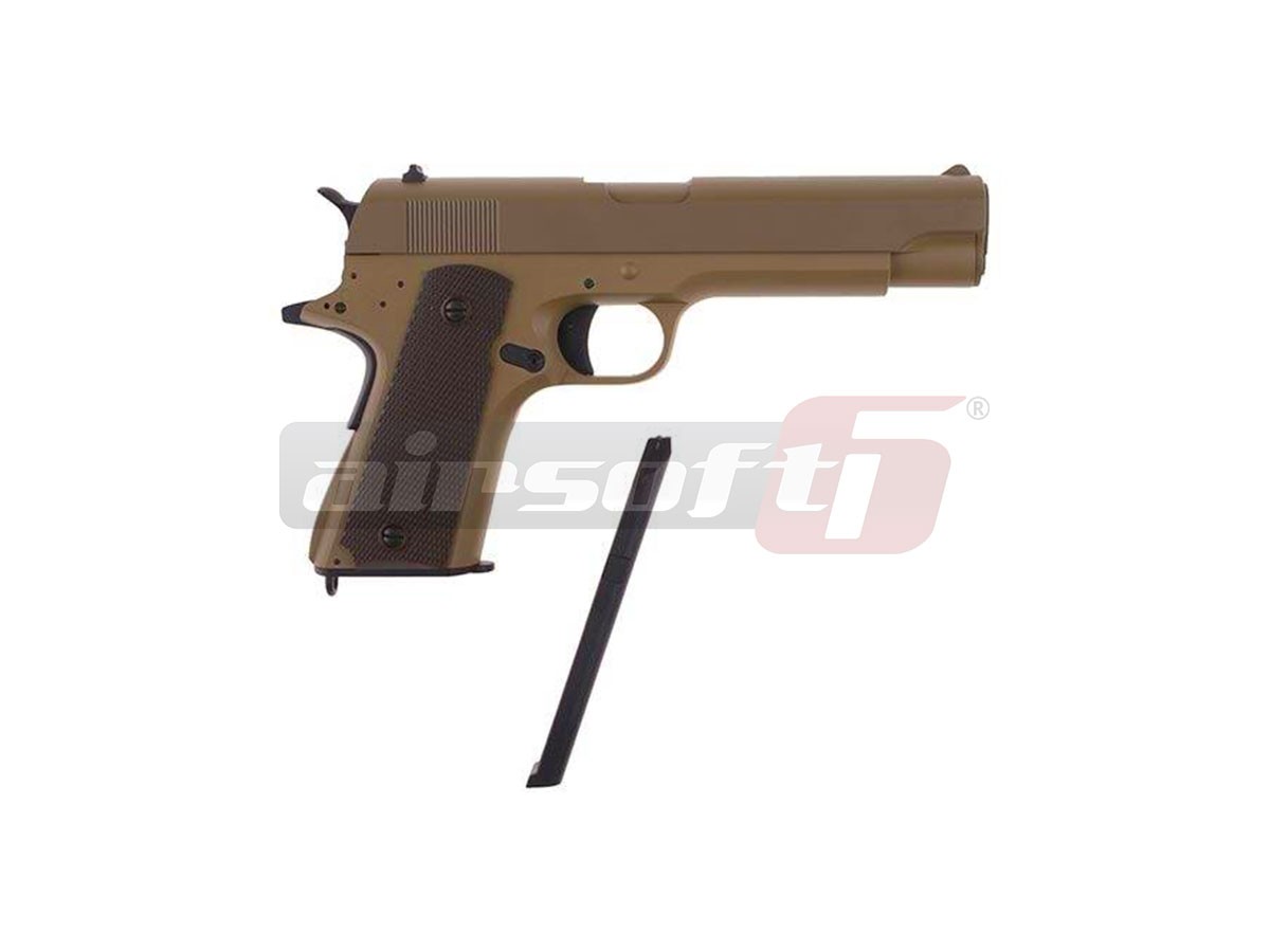 Cyma 1911 electric CM.123 Tan 4
