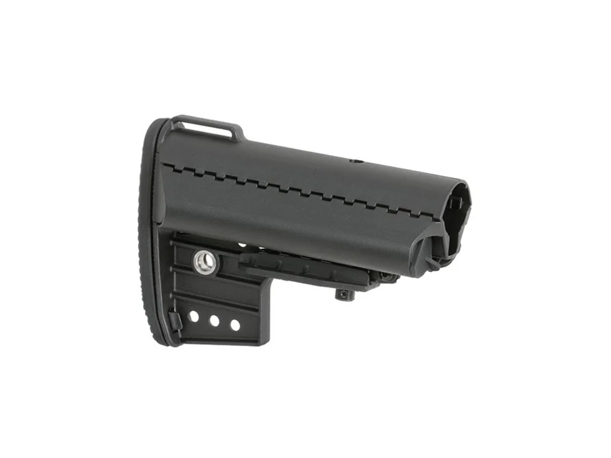 Cyma pat reglabil cu tub pentru M4 Negru 4