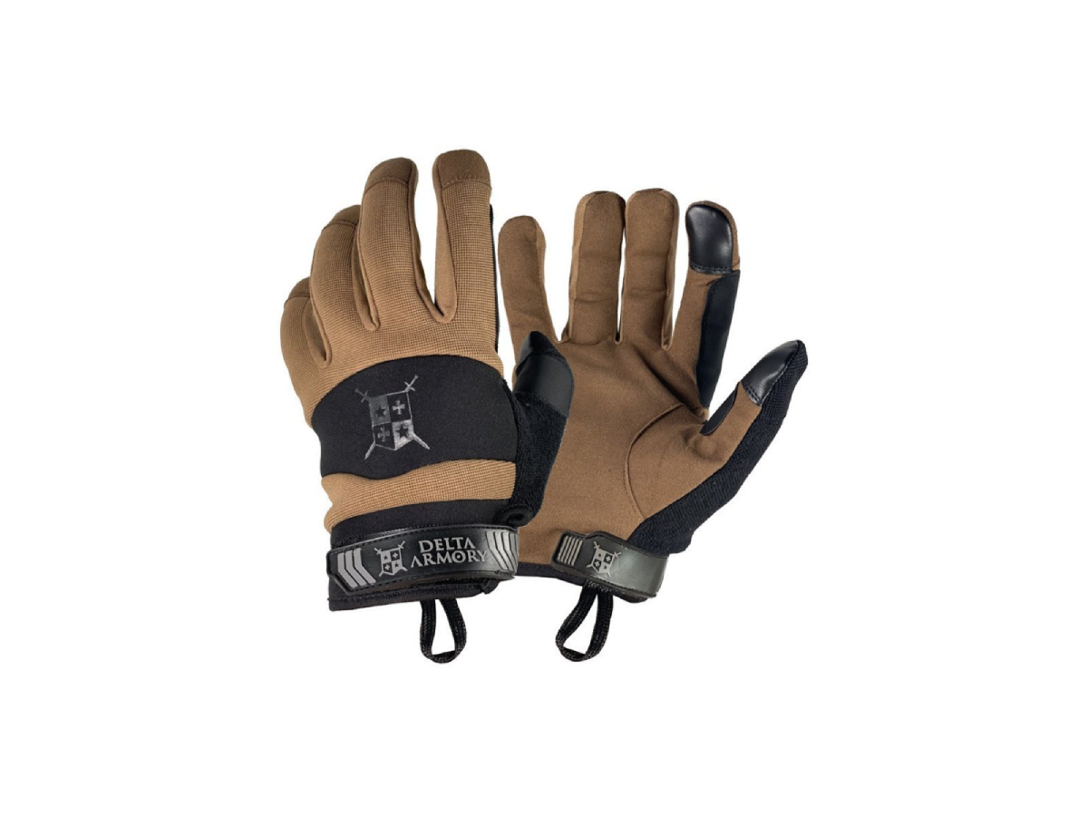 Delta Armory manusi Shooter Tan L