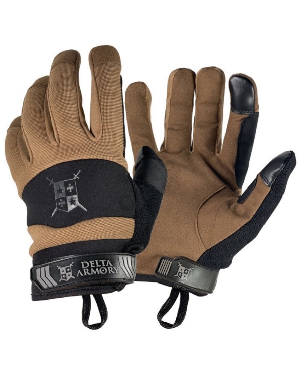 Delta Armory manusi Shooter Tan XS